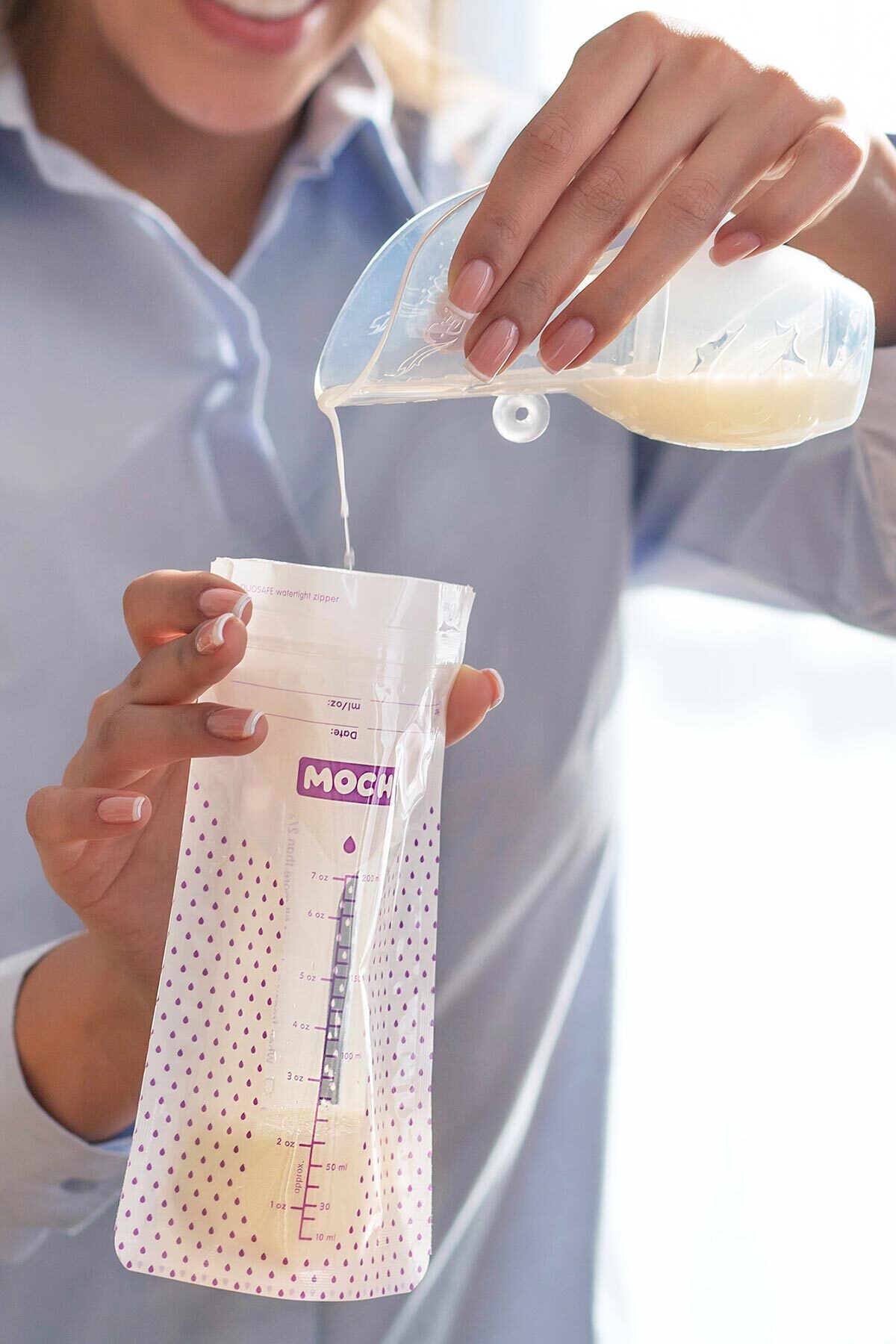 Mochi Göğüs Pompası 120 ml 0 Ay+ fotoğrafı 6 (önizleme)