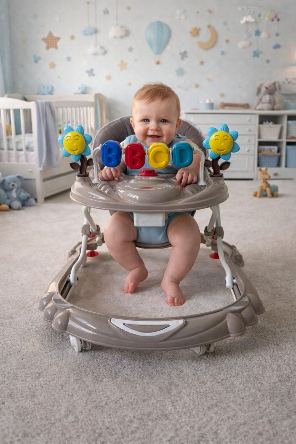 Acr Ciciko Smile Yürüteç Oyuncaklı Sağlam ve Dayanıklı Gövde Yapısı fotoğrafı 4 (önizleme)