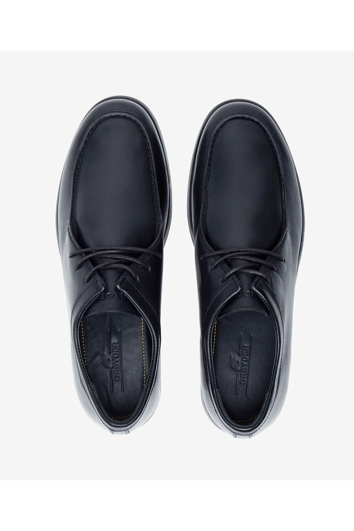 Greyder  Erkek Siyah Hakiki Deri Ayakkabı 5K1UA18461 - Görsel 5