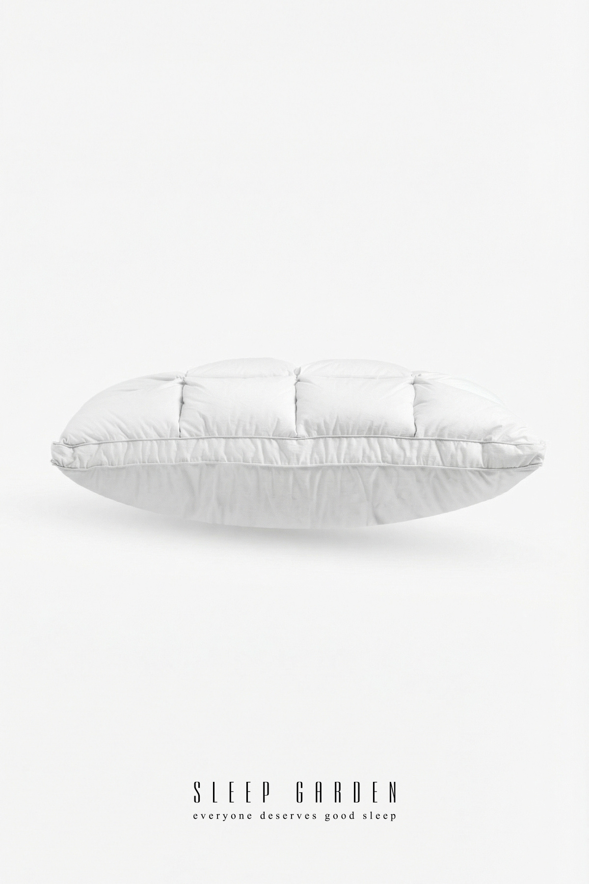 Buffle Hybrid Goose Feather Medical Pillow with Jute Linen Bag 50x70