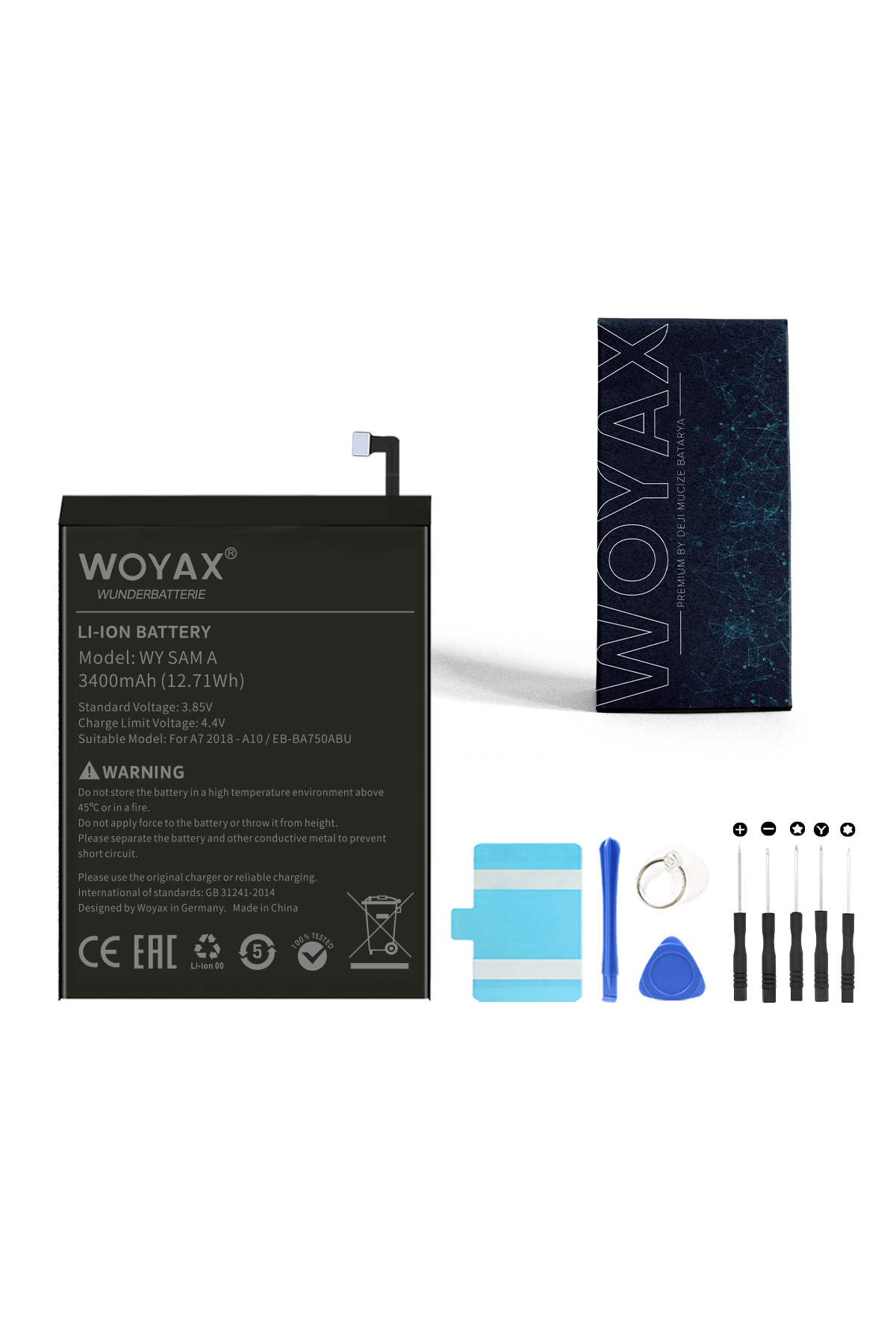 by Deji Samsung Galaxy A7 2018 Miracle Battery