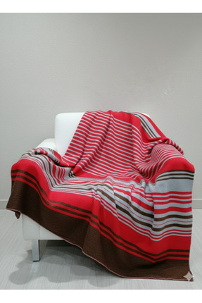 EFEM HOME COLLECTION Çizgili pamuk battaniye tek kişilik 160 210 cm