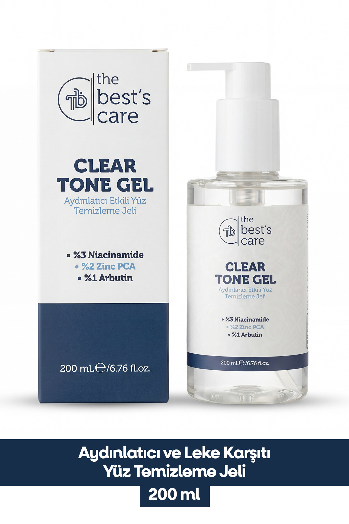 The Best's Care Aydınlatıcı Etkili Yağlanma Karşıtı Yüz Temizleme Jeli 200ml — YüzTemizleme