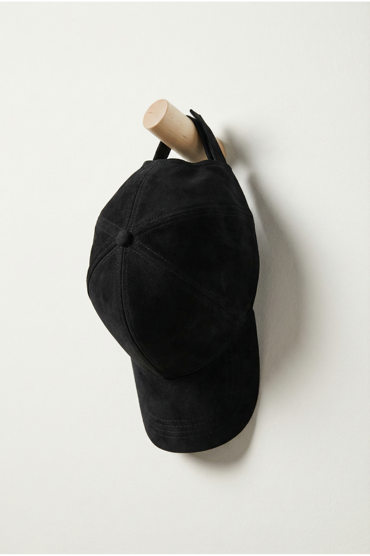 OnMyHead  Hakiki Süet Siyah Şapka - Görsel 2