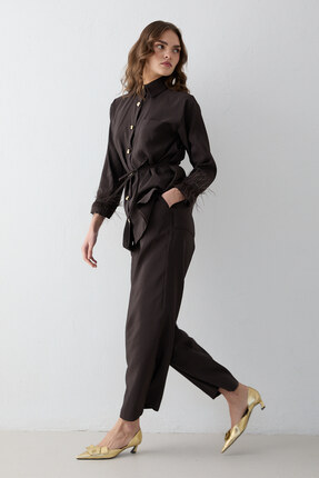 Melike Tatar Tüylü Gömlekli Takım 32-2630