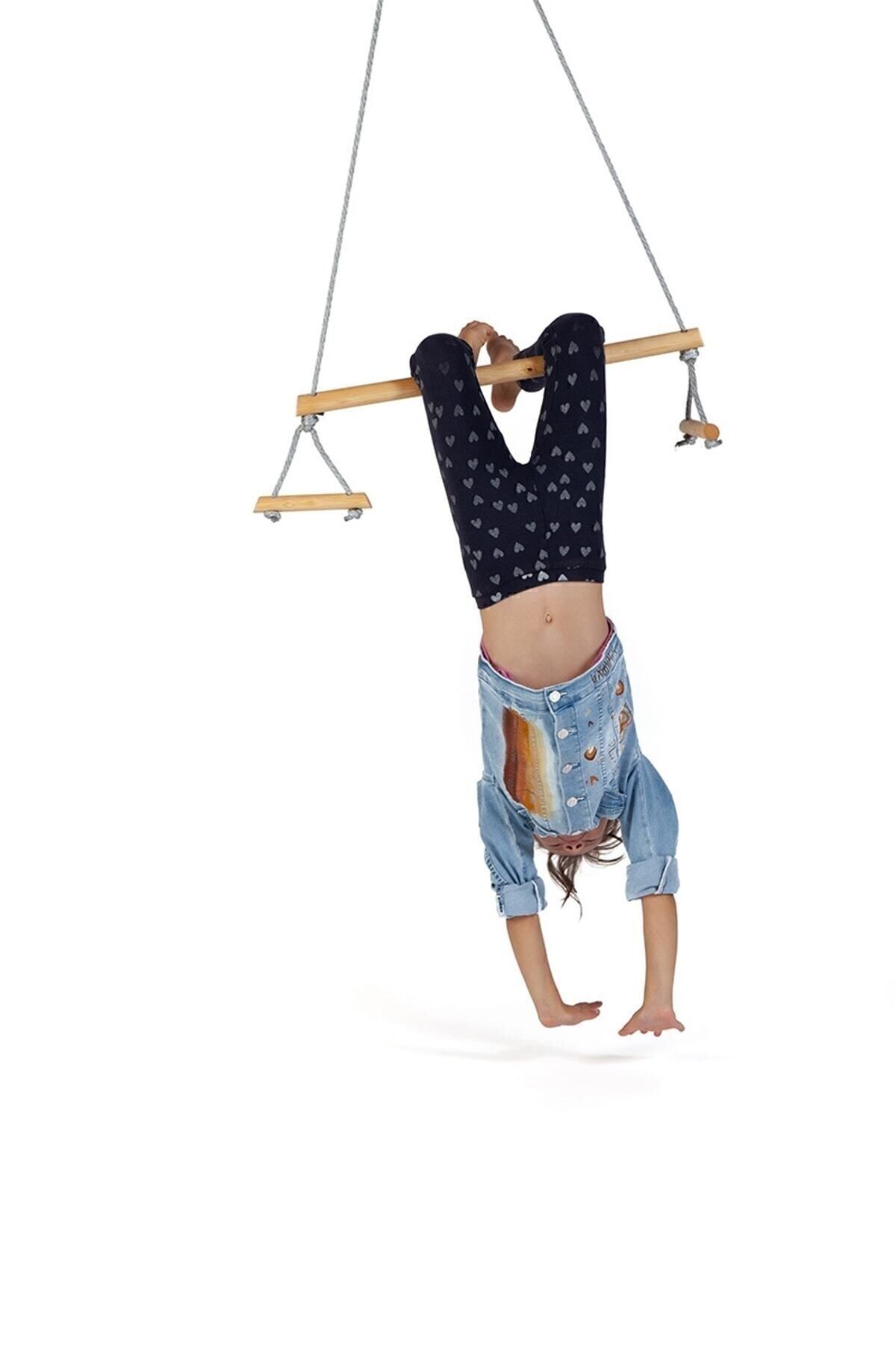 Bundeba Basic Ahşap Duyusal Trapez Salıncak Jimnastik Gelişim Salıncağı Çocuk Aktivite fotoğrafı 5 (önizleme)