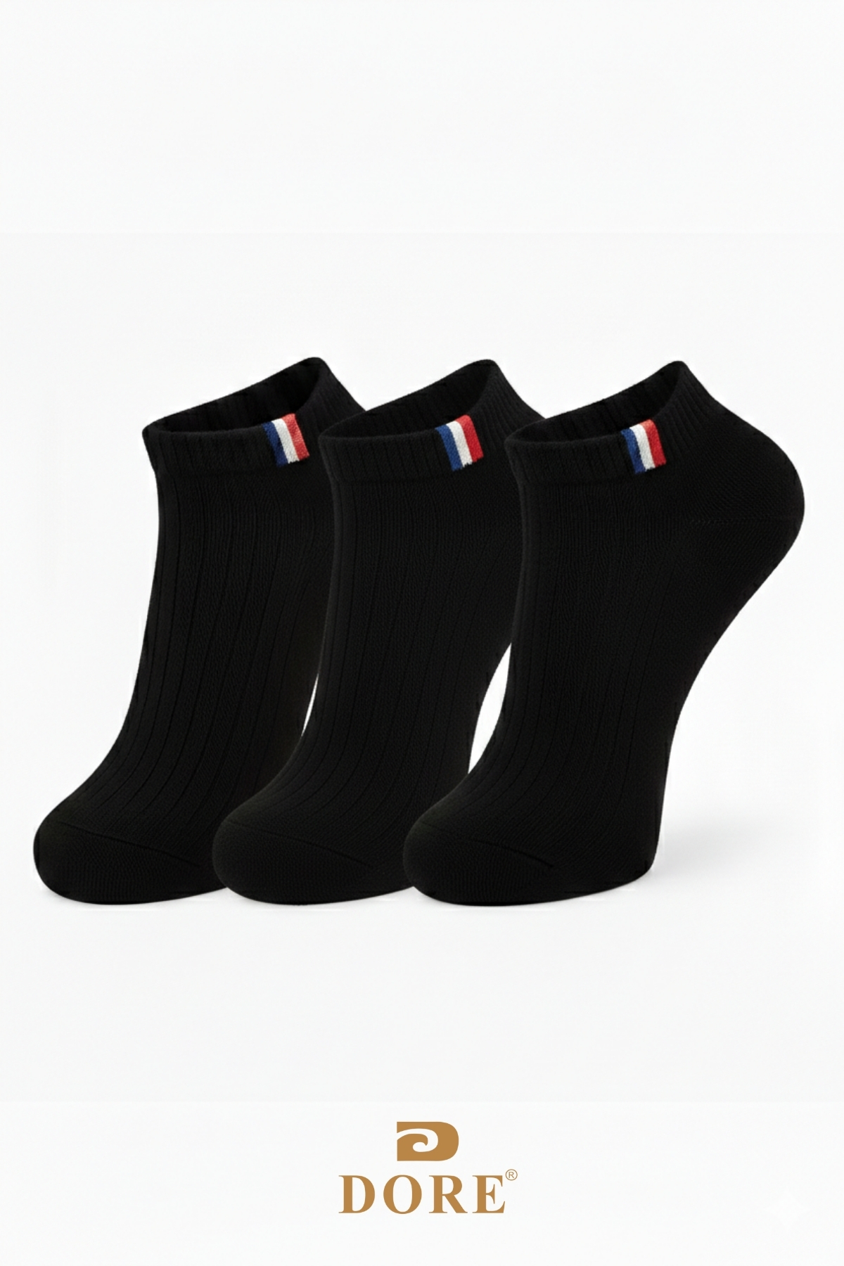 Dore Orijinal Unisex 3 Çift Premium Sport Pamuklu 4 Mevsim Esnek Konfor Modeli Ter Emici Nefes Alan Cilt Dostu Günlük Spor Ayakkabı Sneaker Bilek Boy Kısa Patik Çorap görsel 8
