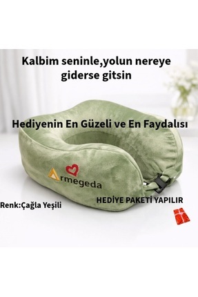 armegeda sıradışı tasarımlar Kalpli Armegeda Visco Seyahat Yastığı 212 Özel 1...