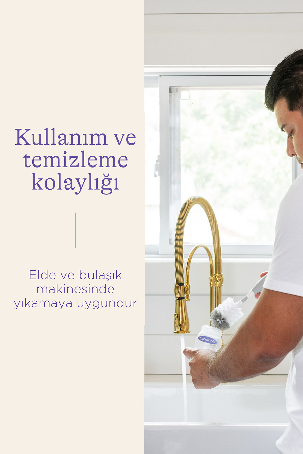 LANSINOH Pp Biberon 240ml fotoğrafı 4 (önizleme)