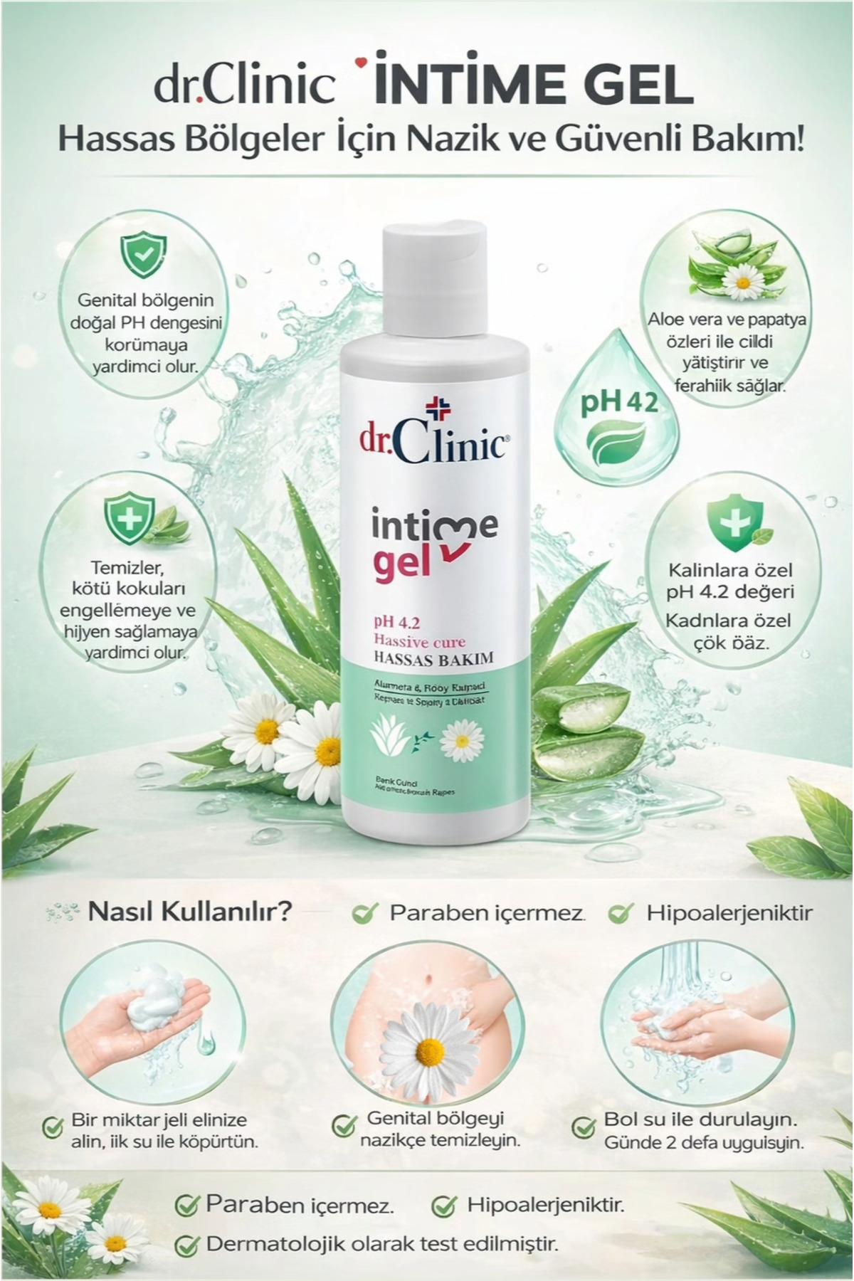 Dr. Clinic Intime Jel Hassas Bakım 200 Ml - Fiyatı, Yorumları