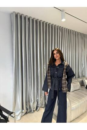 DEMORA Official Aksesuar detaylı Premium Kot takım