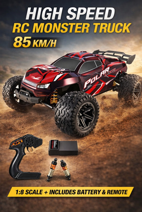 TRUST STORE ELEKTRİKLİ RC 1:8 ÖLÇEK SERVO MOTOR SÜSPANSİYONLU ARAZİ ARACI SPO...