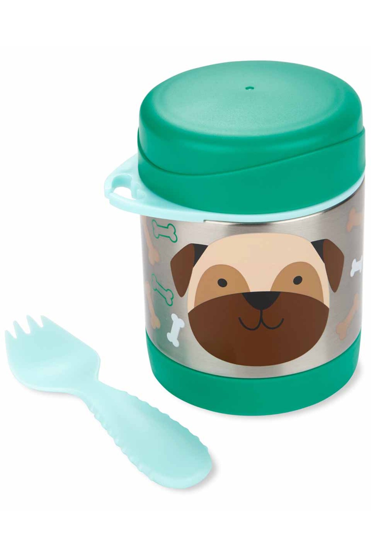 Skip Hop Zoo Paslanmaz Çelik Termos 325ml | Köpek fotoğrafı 2 (önizleme)