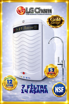 ligth gastro LG Chem GOLD PREMIUM DUŞ BAŞLIĞI HEDİYELİ 12 LİTRELİK BEYAZ RENK...