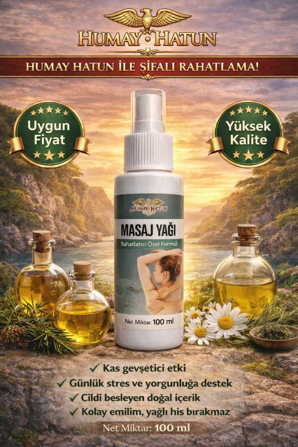 HUMAY HATUN Masaj Yağı 100 ml - Fiyatı, Yorumları