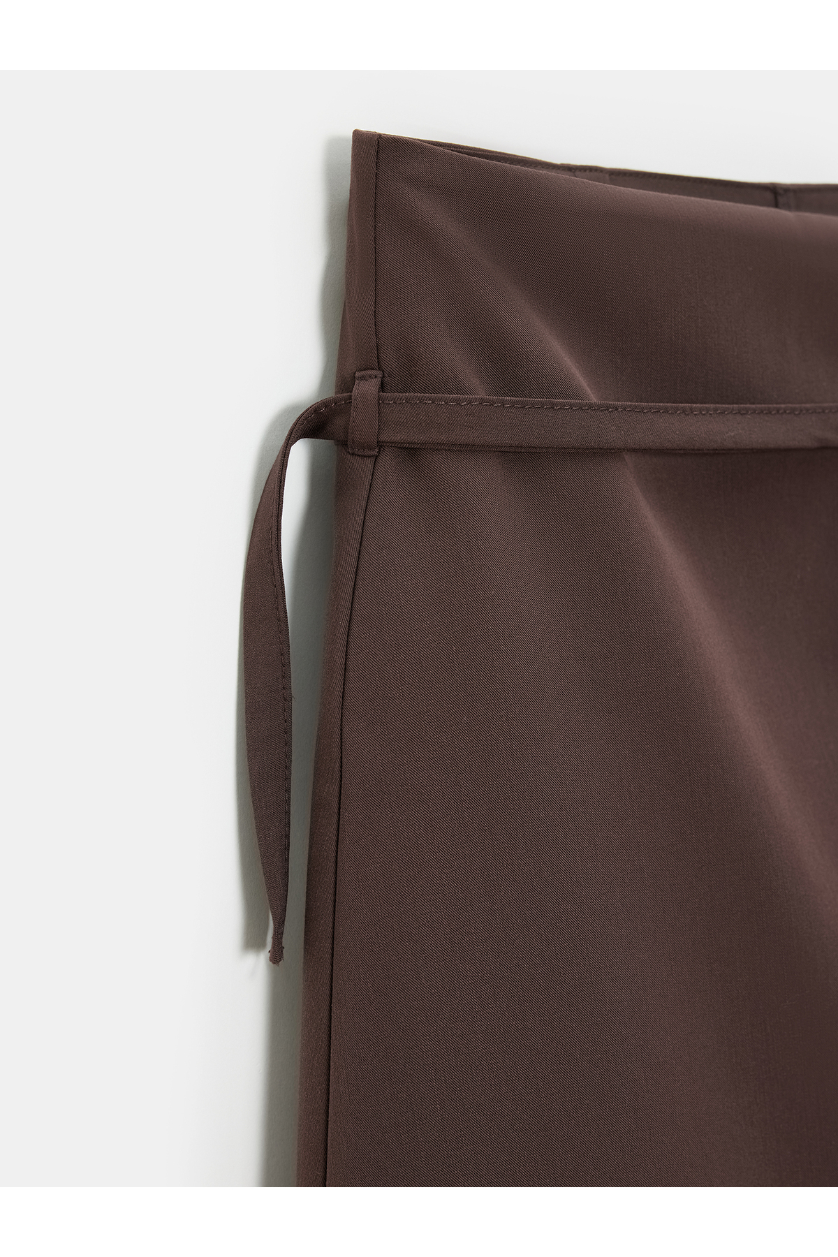 Dilvin  81068 Kemerli Şort Etek-Kahve - Görsel 8