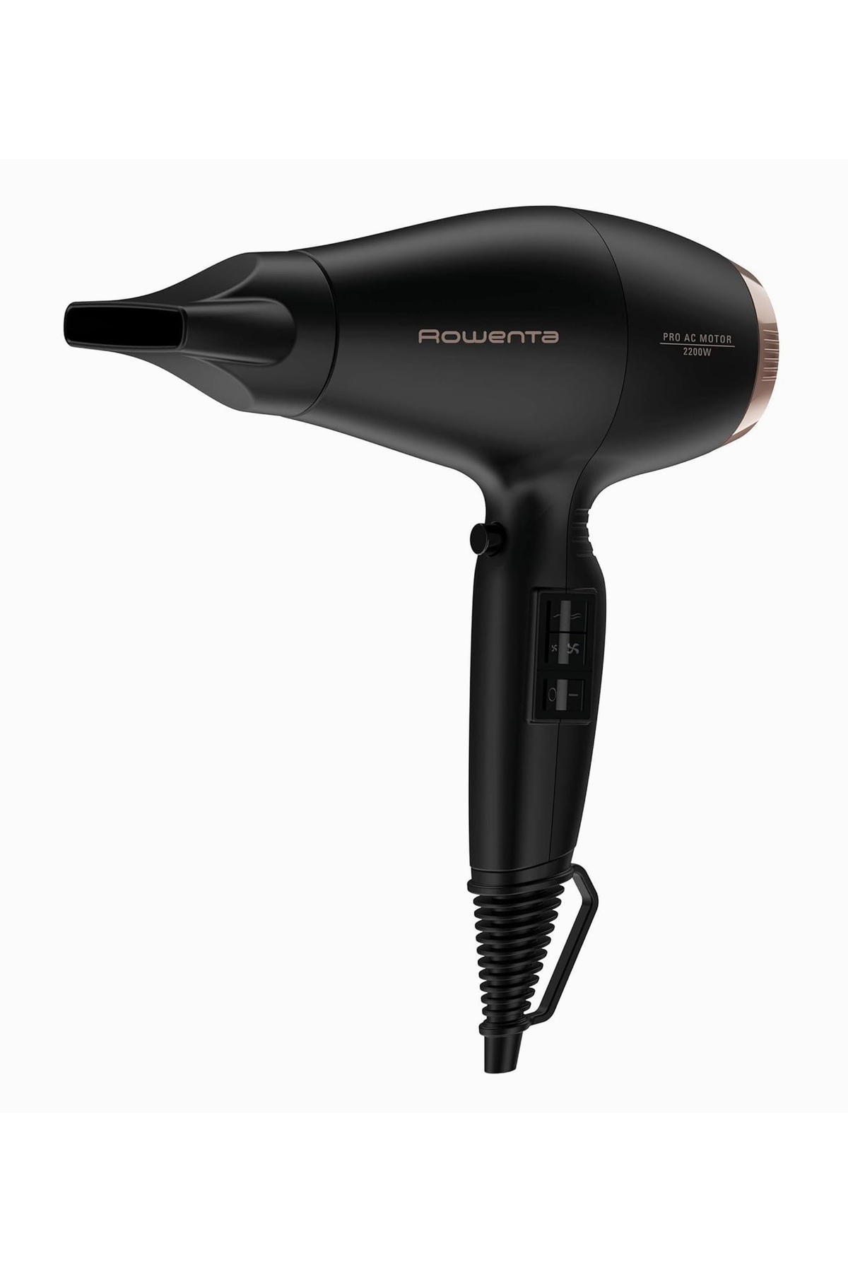 Rowenta Compact Pro+ CV6930 profesyonel saç kurutma makinesi, 2200 W, uzun ömürlü AC motor, kompakt — OGSB07VTQ9975 — تصویر 3 از 3
