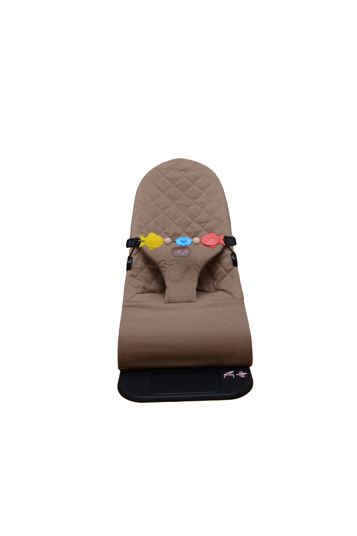 cega bebek Anakucağı Kademeli-sallanır - Bej - Baby Bouncer-oyuncak Aparatı Hediyelidir. fotoğrafı 4 (önizleme)