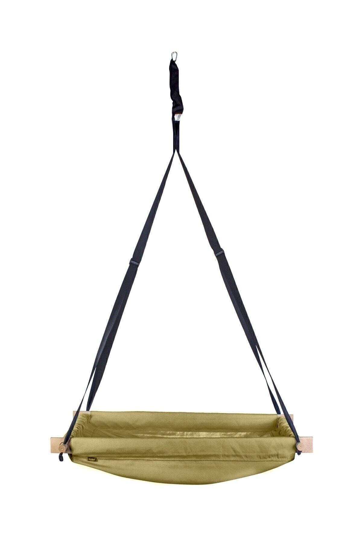 Bundeba Flow Hamak Beşik Ahşap Yaylı Zıpzıp Hoppala Tavana Asılan Hamak Salıncak Bebek Yatağı fotoğrafı 7 (önizleme)