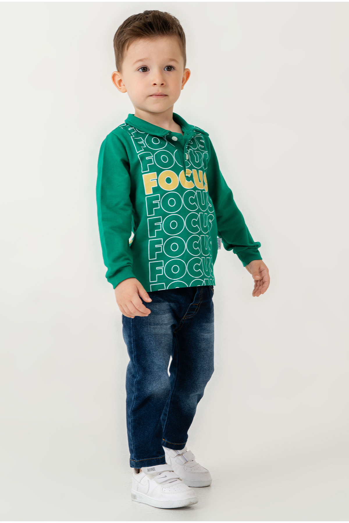 Kidex’s Baby Bebek Polo Kot Pantolonlu Pamuklu Bayram Doğum Günü Düğün Nişan Mevlüt fotoğrafı 2 (önizleme)