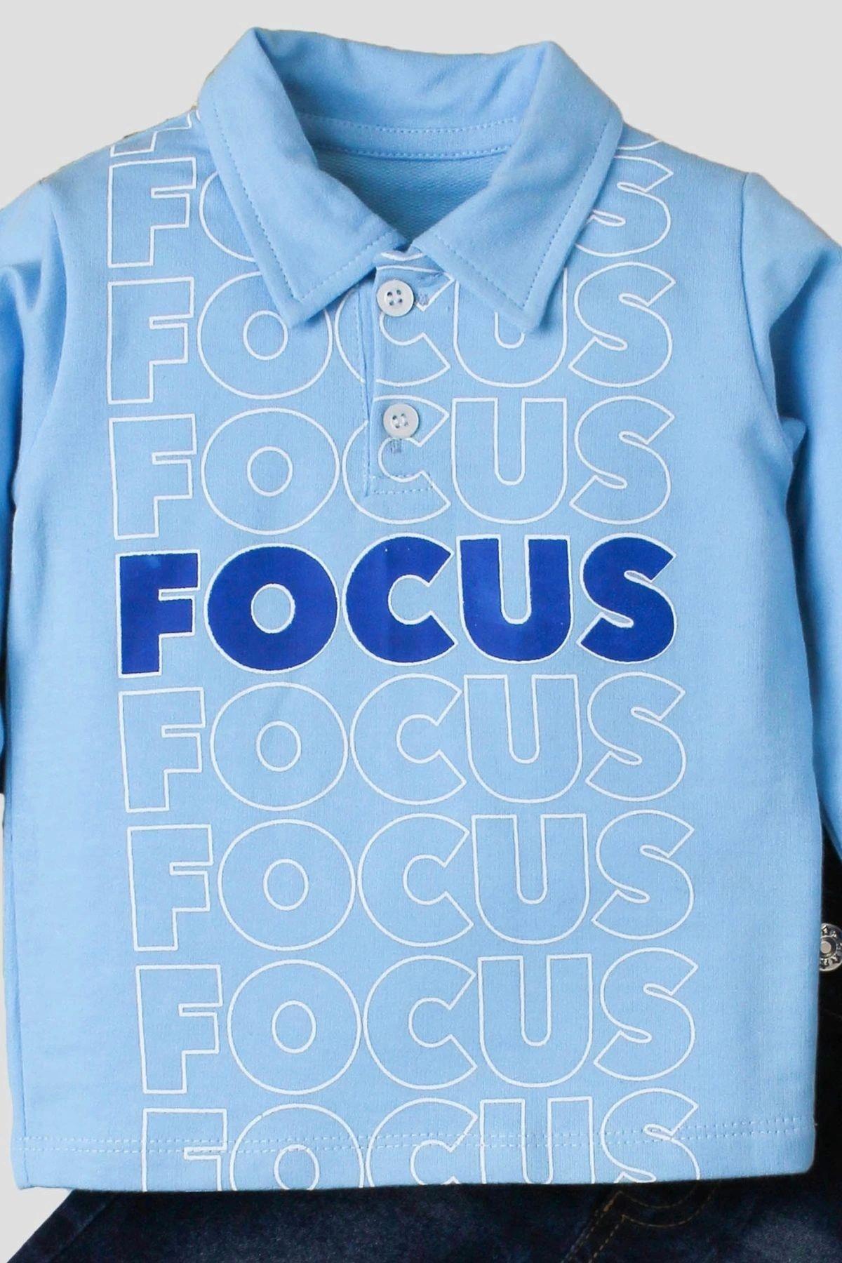 Kidex’s Baby Bebek Polo Kot Pantolonlu Pamuklu Bayram Doğum Günü Düğün Nişan Mevlüt fotoğrafı 7 (önizleme)