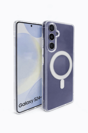 Vissona Samsung Galaxy S24 Plus Uyumlu Kamera Korumalı Magsafe Wireless Şarj ...