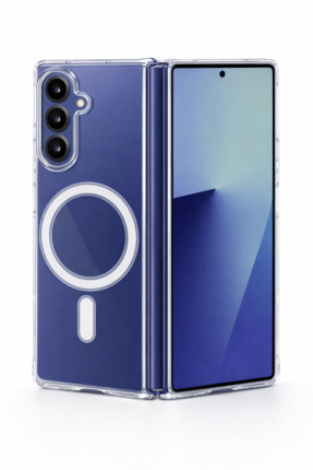 Vissona Samsung Galaxy Z Fold 7 Uyumlu Kamera Korumalı Magsafe Wireless Şarj ...