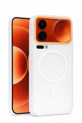 Vissona Mi 17 Pro Uyumlu Magsafe Wireless Şarj Özellikli Mat Sert Arka Kapak ...