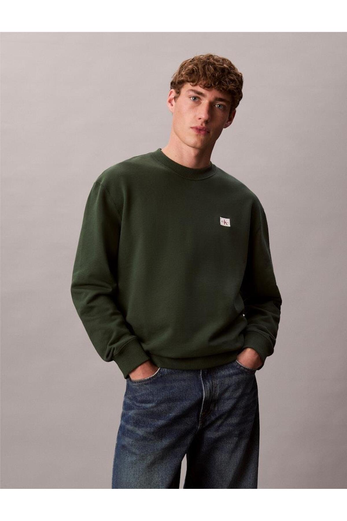 کلوین کلاین نشان LS EU 350Terry CN SWTSHRT