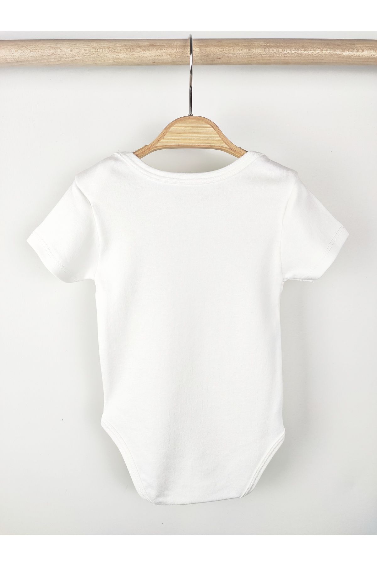 OMY 5'li Kısa Kollu 0-5 Yaş %100 Pamuk Bebek&çocuk Body Bisiklet Yaka Basic Unisex Body&zıbın fotoğrafı 5 (önizleme)