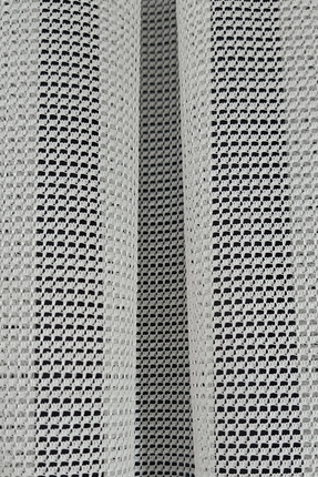 ilora home Premium ekru beyaz file tasarım tül perde ütü istemez 1/3 kat sık ...