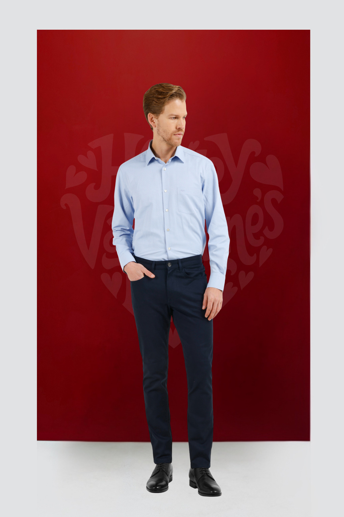 İmza  Koyu Lacivert 5 Cep Düz Paça Pamuklu Slim Fit 5 Cep Casual Pantolon 1003255154