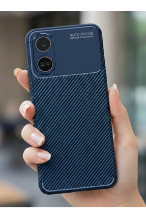 halkhouse Oppo A60 Kılıf Kamera Korumalı Karbon iz Yapman Focus Kapak