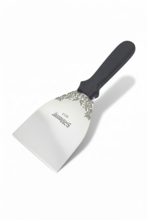 SRMesser 1881 Gravür İşlemeli N02 Spatula Pasta Tatlı Kaldırıcı, Baklavacı Sp...