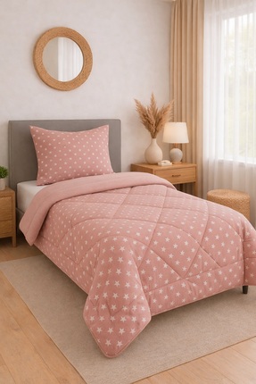 sternen glanz Veloria Pamuklu Çift Taraflı Desenli Wellsoft Tek kişilik Yorga...