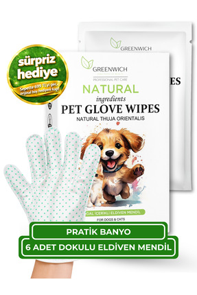 Greenwich Zero Point of Beauty Dokulu Eldiven Mendil 6 Adet | Yüz Göz Kulak P...