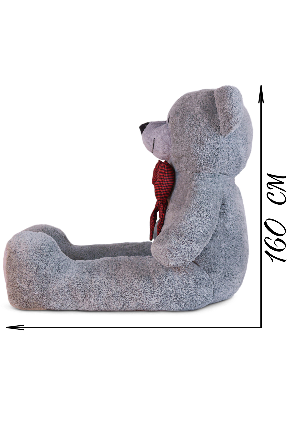 Pandamkee Dev Büyük Peluş Ayıcık 170 cm Hediyelik Ayı (%100 Yerli) fotoğrafı 4 (önizleme)