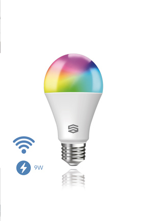 Şımart Teknoloji Akıllı RGB LED Ampul Wi-Fi 16M Renk, Uzaktan Kontrol ve Sesl...