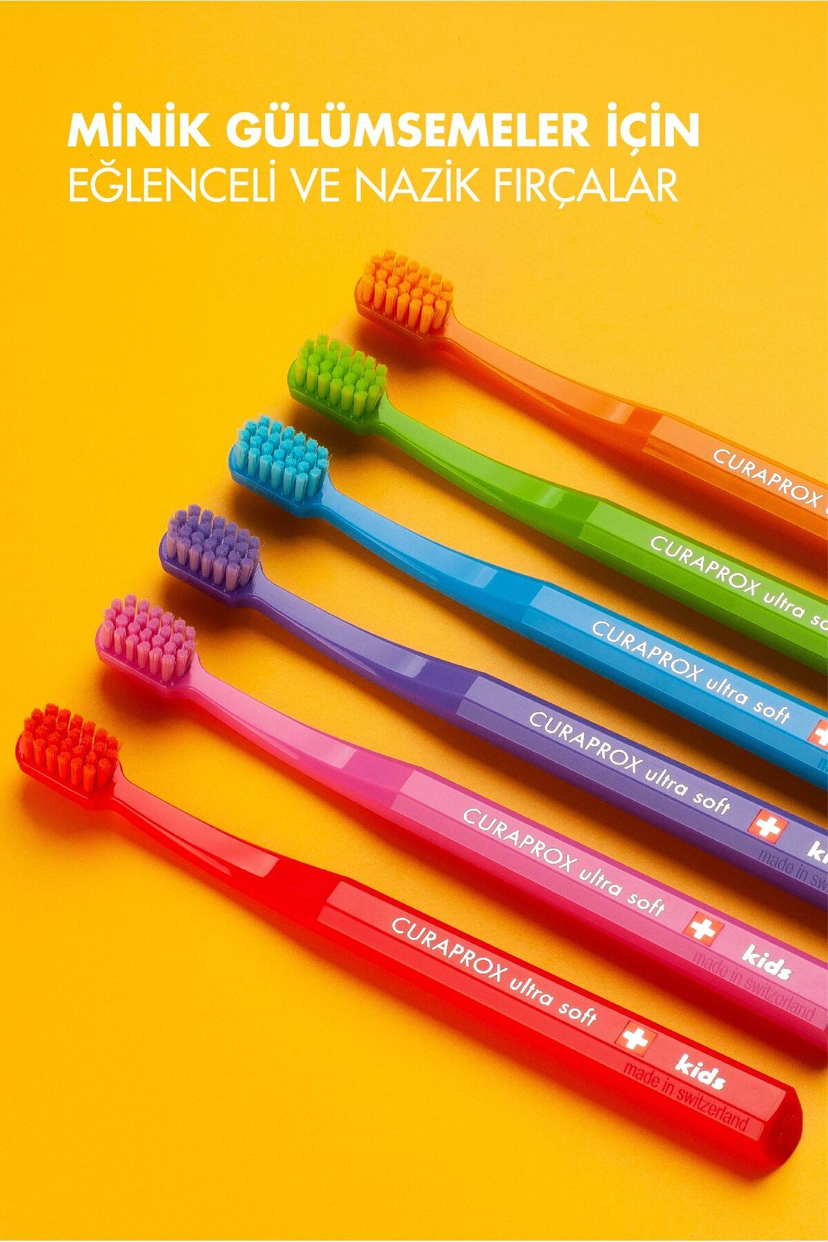 Curaprox Kids Ultra Soft Diş Fırçası fotoğrafı 3 (önizleme)