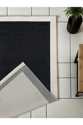 SULTAN HALI DERİN SİSAL %100 DOĞAL Siyah & Krem Halı / ST05