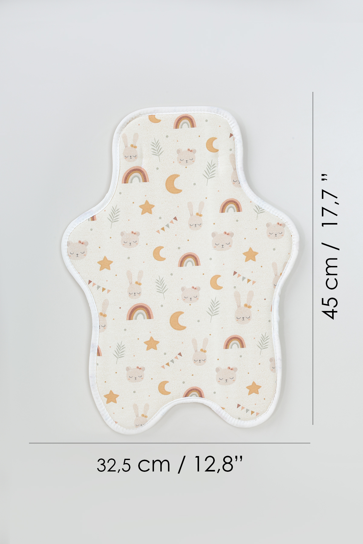 Meleni Baby 2'li Bebek Banyo Oturağı ve Minder Seti - Vakum Taban Mama Oturağı, Yıkanabilir Oturak Minderi Gri fotoğrafı 5 (önizleme)