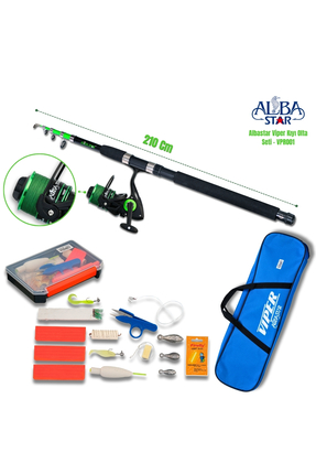 AlbaStar Viper Kıyı Olta Seti - VPR001