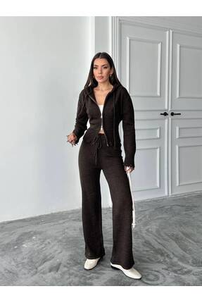 MAXMOOR ADİSON Triko Takım 9909 - Acı Kahve