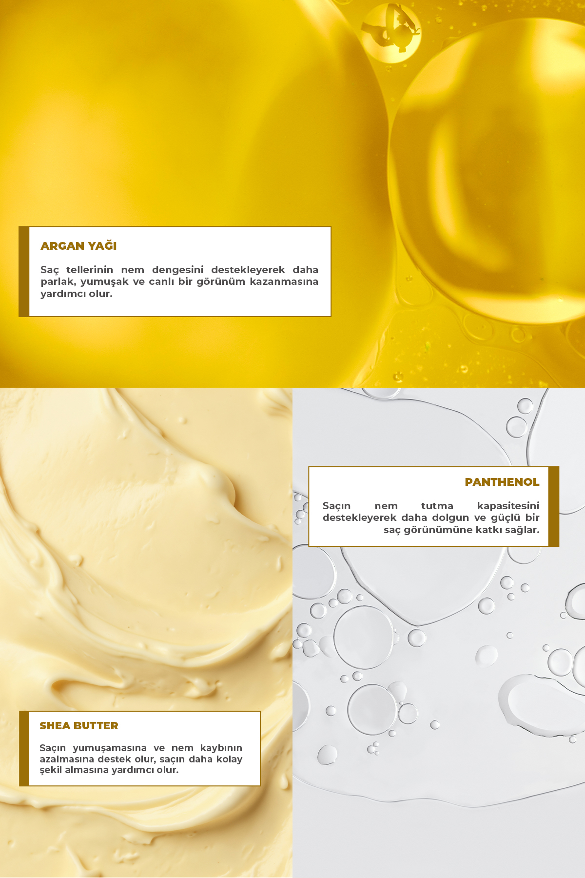 Argan Özlü Yoğun Onarıcı Saç Maskesi 25 ml x 10 Adet — 8697916026631 — تصویر 3 از 7