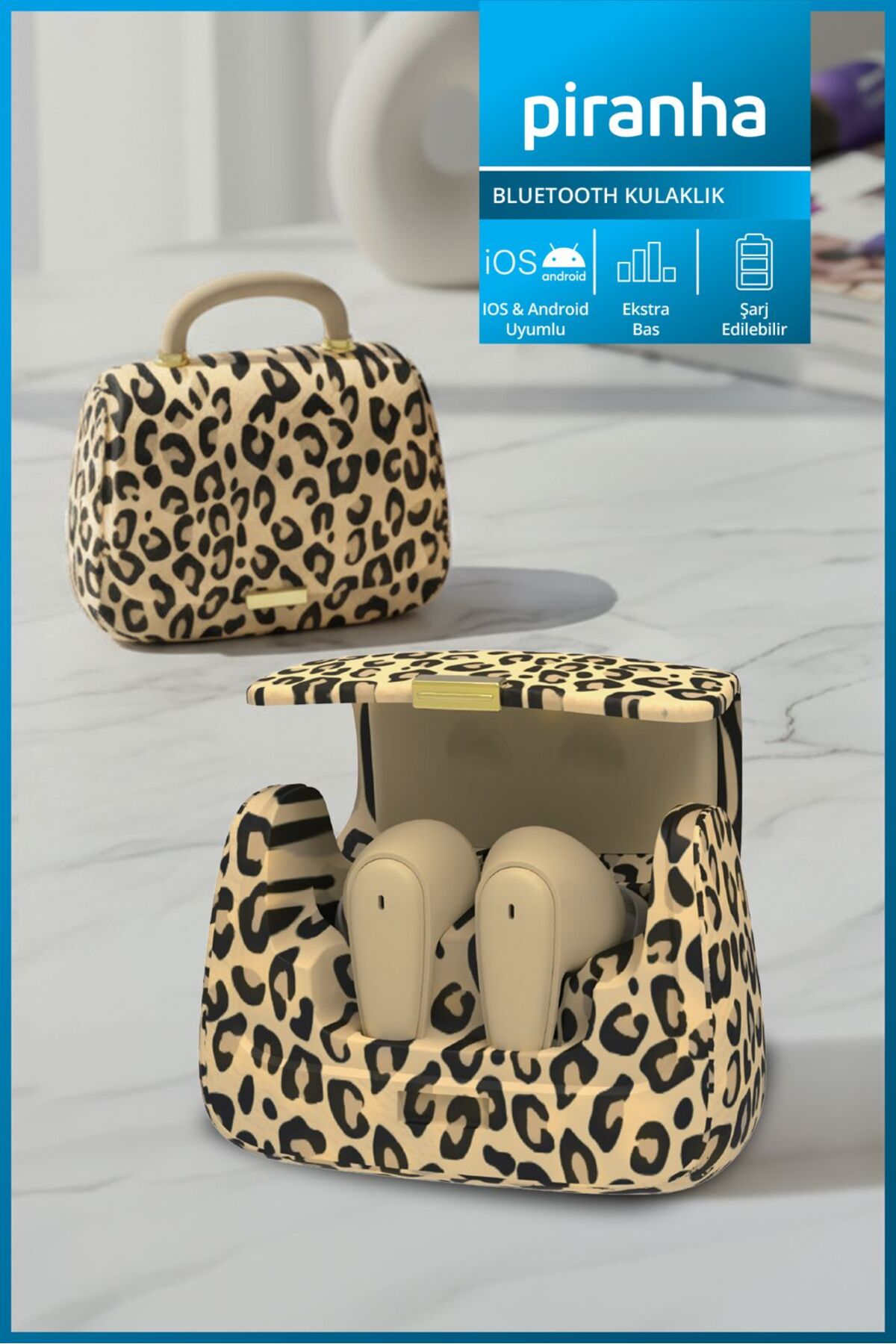 9980-C TWS Kablosuz Bluetooth Kulak İçi Kulaklık