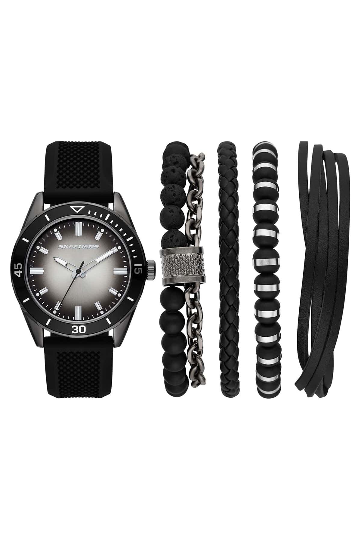 اسکچرز ست ساعت و دستبند مردانه SR9124