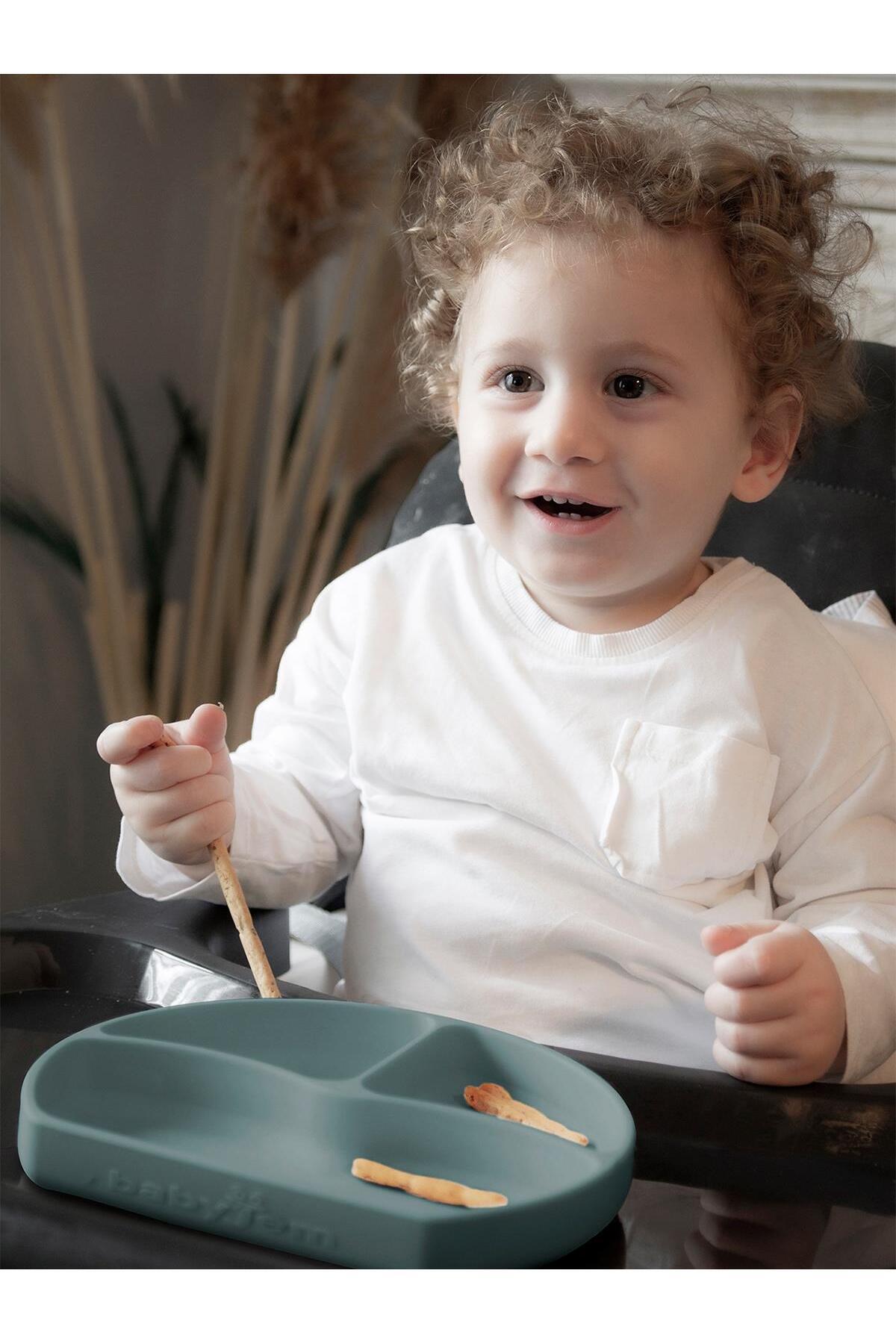 Babyjem Silikon Tabak - Kahverengi Standart fotoğrafı 4 (önizleme)