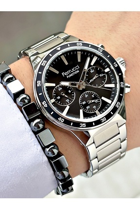 Ferrucci Funciton Multi Fonksiyon 3 Atm Su Geçirmezlik Erkek Kol Saati