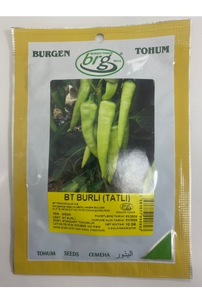 burgen tohum BT Burli Çarliston Biber Tohumu 10 gram