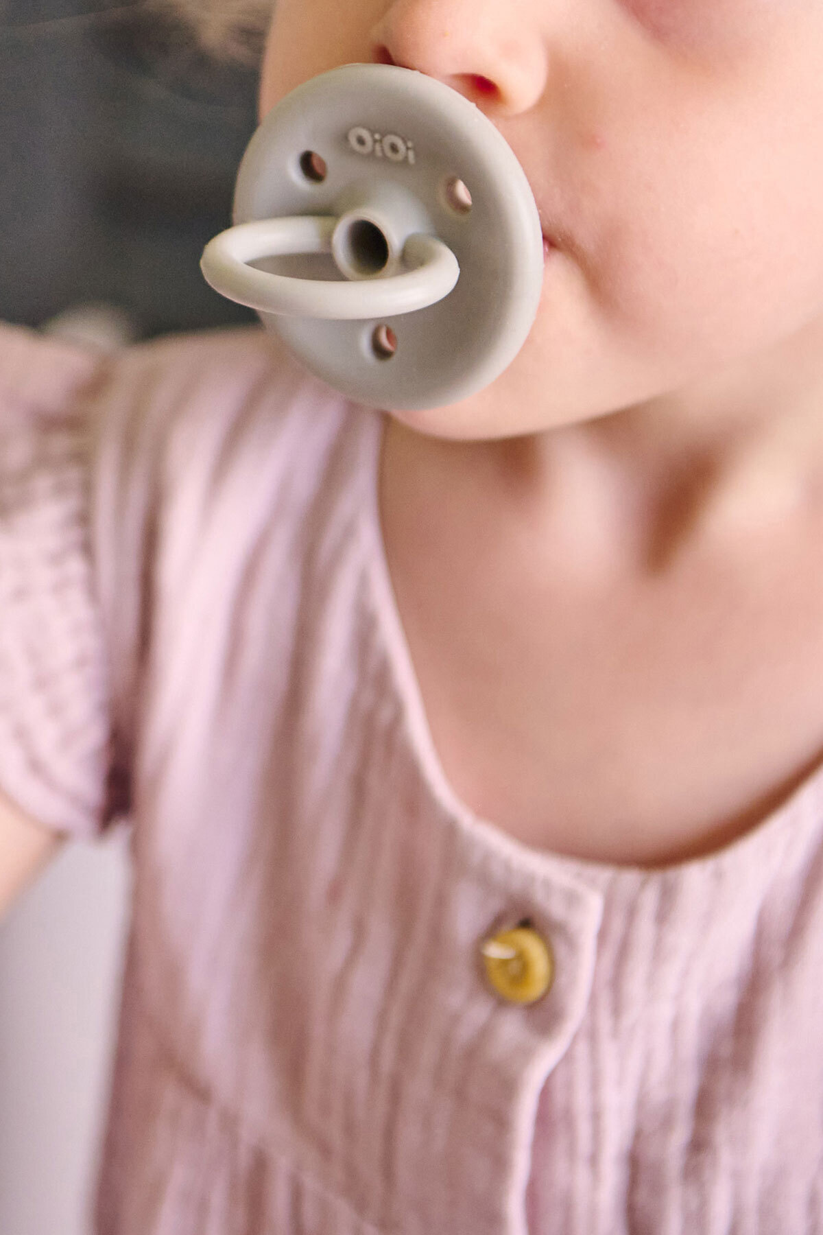 OiOi Silikon Emzik Bubble Beige Bej 0 Ay+ fotoğrafı 4 (önizleme)